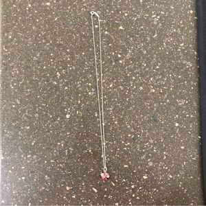 18” Tiffany’s Sterling Silver Red Ladybug Necklace